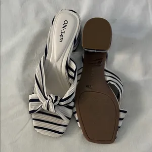 ON 34TH Striped Knot Slide Sandals – Size 6.5 thumbnail 4