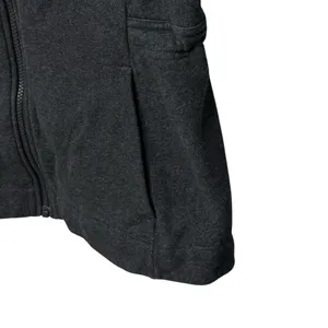 Lululemon Jacket‎ Womens 6 Gray Full Zip Hooded Pockets Cinch Waist Gym thumbnail 4