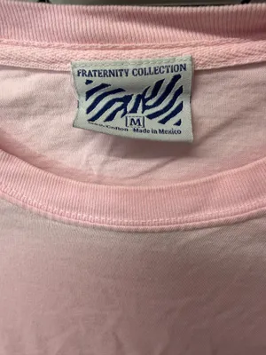 The Fraternity Collection Pink Pocket Tee thumbnail 4