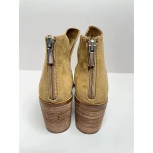 BP. Kaleb Tan Faux Suede Side Cutout Pointed Toe Ankle Booties Size 9.5 thumbnail 6