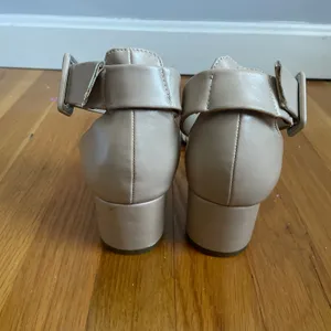 Nude Block Heel Sandal 9 Minimal Neutral Wedding Dance Floor 2" Mari A Mattie2 thumbnail 12
