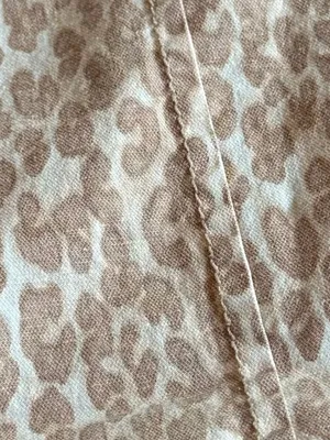 Anthropologie The Wanderer Animal Print Pants Trousers Cropped Length Size 28 thumbnail 6