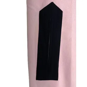 Misslook Pink Shift Dress size 10 Wrap Lined MIDI Business‎ Retro thumbnail 3