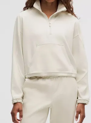 Lululemon Brushed Softstreme Half Zip thumbnail 1