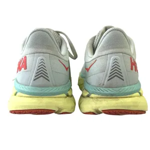 Hoka One One Clifton 7 Womens Mint/Yellow Lace Up Running Sneakers Shoes Sz 6.5 thumbnail 3