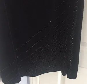 CDC velour with sequins dress Size 14 thumbnail 2
