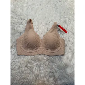 Popilush Women's Size XL Seamless Wireless Jelly Leopard Contour Minimizer Bra thumbnail 2