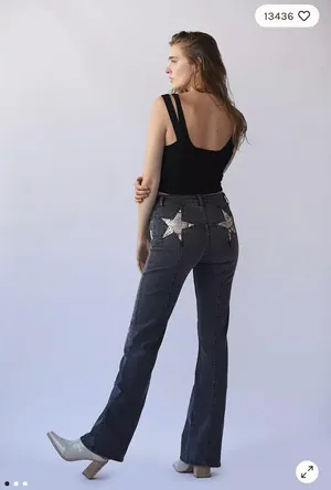 Free People Firecracker Flare Jeans thumbnail 1