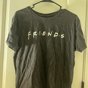 Friends Women’s Adult Graphic Print Short Sleeve T-Shirt Size L Gray thumbnail 1