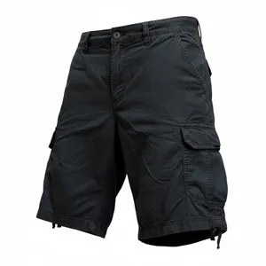 Women’s size 8 Tommy Hilfiger cargo shorts black thumbnail 3