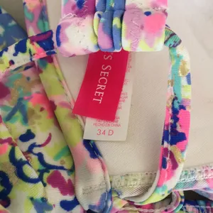 Victoria’s Secret neon splash bikini thumbnail 3