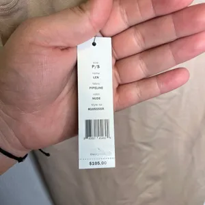 Theory Len Nude Pipeline Scoop Neck Tank Top Seamless Camisole 8105555R P/S NEW thumbnail 4