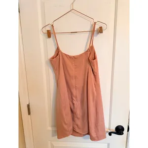 Lulus Mini Dress Womens Medium‎ Peach Heart of My Heart Ruched Bust Party thumbnail 8