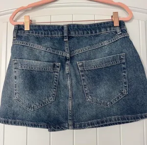 Free People Jean Skirt thumbnail 2