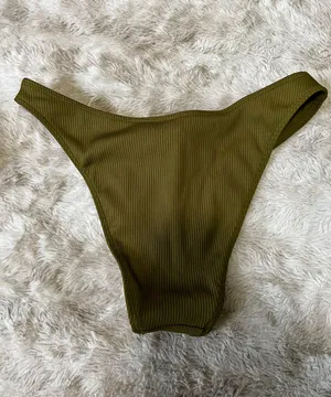 NWT Forever21 Ribbed Bikini Bottoms thumbnail 1