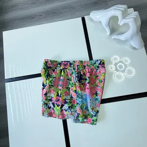 Freebird Floral Elastic Waist Shorts – Bright Summer Print 🌺✨ thumbnail 4