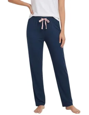 Vera Bradley Midnight Navy Kaleidoscope Medallions Print Pants, M thumbnail 1