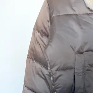 Abercrombie and Fitch Ultra Collection Faux Fur Collar Bomber Jacket thumbnail 4