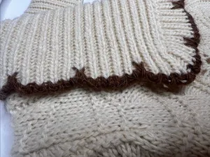 NEW LUSH vintage inspired knit collared cropped button cardigan sweater thumbnail 10