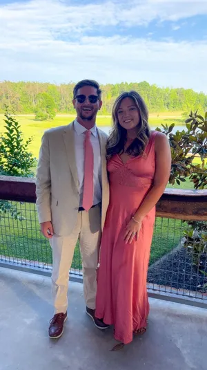 Lulu's Satin Maxi Dress in Rose Pink with Lace Waist thumbnail 5