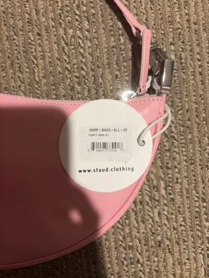 STAUD pink bag thumbnail 3