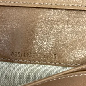 Gucci Bamboo Bi-Fold Leather Wallet in Tan - Preowned thumbnail 9
