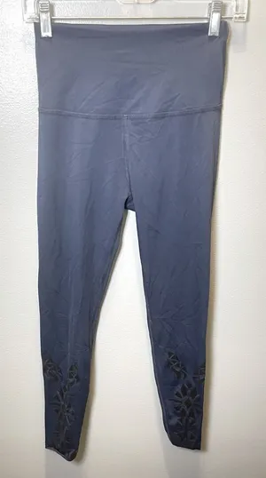 Beyond Yoga Women's Navy‎ Colico Leggings High Waisted Black Design Size Small thumbnail 1