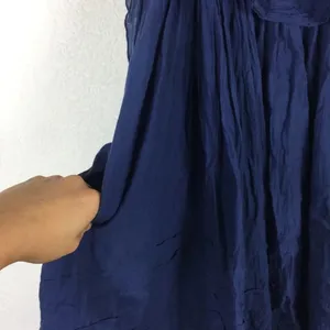 Free People Hailey Blue Oversized Ruffle Gauzy Mini Dress Small thumbnail 11