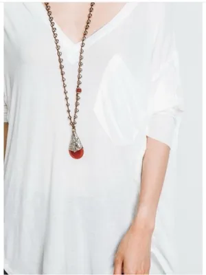 Free People Golden Gate Tee - Ivory thumbnail 2