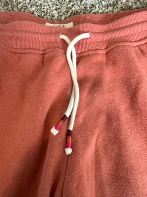Marine Layer Sweatpants Joggers Coral Orange Pink Lounge Soft Travel S thumbnail 2
