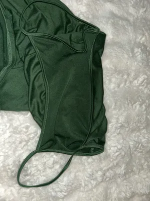 SheIn NWOT Solid Green Cami Long Soft Lounge Dress thumbnail 14
