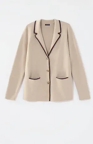 NWT $ 129 j.jill Woman’s Wearever Double-Knit Sweater-Jacket, Sz S thumbnail 2