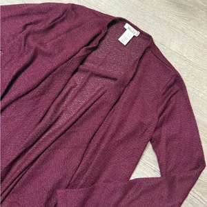 •MUDD• BURGUNDY CARDIGAN thumbnail 2