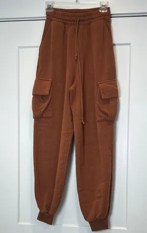 Gilded Intent (Buckle)  Rust Jogger Pants size medium. thumbnail 6