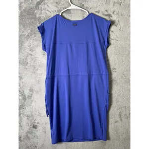 Columbia Blue‎ Active Dress Sleeveless Stretch Casual Sporty Pocket Gorpcore SM thumbnail 4