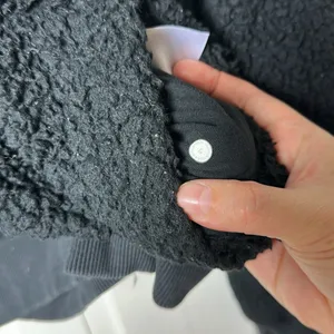 Lululemon quarter zip Sherpa hooded kangaroo pocket Size 4 thumbnail 6