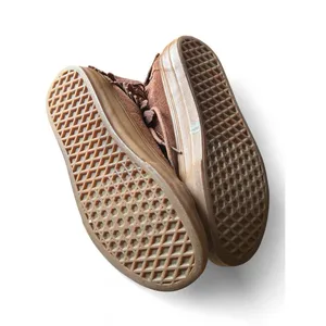 Vans Suede Fringe Sk8-Hi Sneakers Brown Boho Western Festival Beardfest Cozy 6.0 thumbnail 6