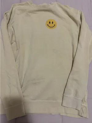 Yellow Living Fully Sweatshirt Size L thumbnail 1