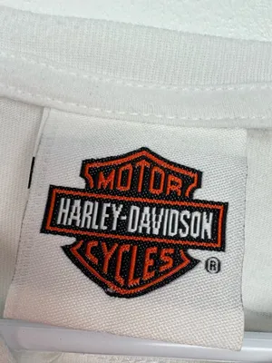 HARLEY-DAVIDSON Fargo ND Long Sleeve Graphic Tee White Women’s S thumbnail 8