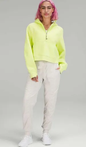Lululemon Dance Studio Joggers Bone Off White Size 14 Like New thumbnail 14