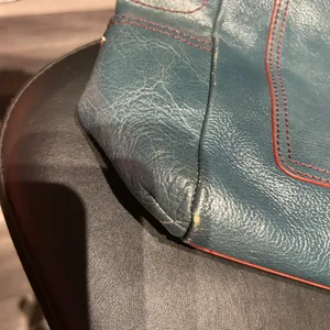 Hype Stylish Blue Leather Tote Bag thumbnail 8