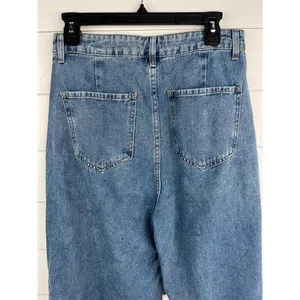Cider Denim High Waisted Pleated Wide Leg Pants Size Medium NEW thumbnail 6