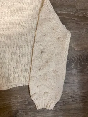 Moon&Madison White Sweater thumbnail 2