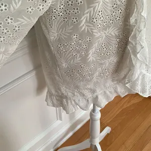 Majorelle Faria Kimono in White embroidery Large thumbnail 8
