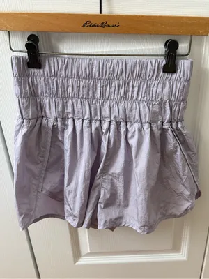 Free People The Way Home Shorts in Lavender thumbnail 2