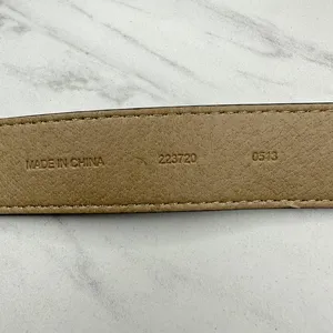 Studded Black Faux Leather Grommet Belt Womens Size Large (L) ✨ thumbnail 11