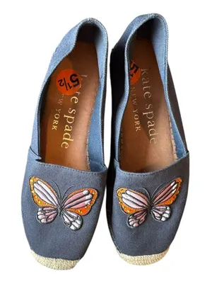 Kate Spade New York Aflutter Flats Butterfly 5.5 Shoes Slip-on Espadrilles‎ thumbnail 1