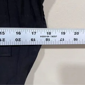 Zara Compare MINI DRESS M black EUC Black Mini Dress Eyelet Detail thumbnail 7