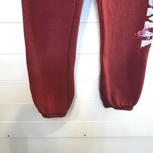 Victoria's Secret Pink Vintage Oklahoma Sweatpants Crimson & Cream Meet Pink Jones Mitchell Tag thumbnail 10