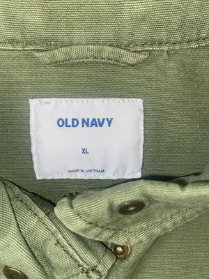 Old Navy Green Stand-Collar Utility Jacket thumbnail 2